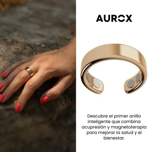 AUROX RING | Anillo inteligente para medir tu actividad corporal
